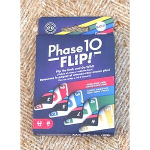 Phase 10 Flip! Card Game by Mattel